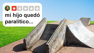 Visité los Skateparks Peor Valorados en Google [upl. by Oniratac]