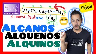 ✅ALCANOS ALQUENOS Y ALQUINOS  𝙄𝙙𝙚𝙖𝙡 𝙥𝙖𝙧𝙖 𝘼𝙋𝙍𝙀𝙉𝘿𝙀𝙍 😎​🫵​💯​ Química ORGÁNICA [upl. by Abner243]