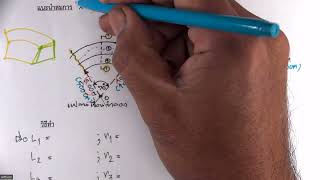 วิชากลศาสตร์วิศวกรรม ตัวอย่างเรื่องทฤษฎี Pappus และ Guldinus [upl. by Grier]