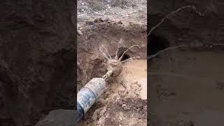 Directional water drill drilling process for underground pipelines [upl. by Naed666]