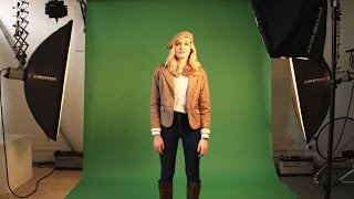 How to light a green screen for photography [upl. by Yerrok]