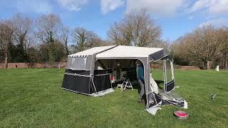 2023 Pennine Leisure Conway Countryman folding camper review Camping amp Caravanning [upl. by Otilopih]