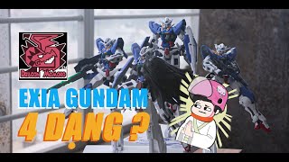 EXIA 4 IN 1 CÓ ĐÁNG CHƠI  Review mô hình Gundam Exia Dragon Momoko [upl. by Ryle]