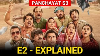 PANCHAYAT SEASON 3 EPISODE 2 EXPLAINED IN HINDI  PANCHAYAT WEB SERIES SEASON 3 [upl. by Nonie249]