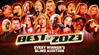 Every THE VOICE 2023 WINNERs Blind Audition  Best of 2023 [upl. by Bogie]