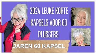 2024 Leuke korte kapsels voor 60 plussers [upl. by Ollehto844]