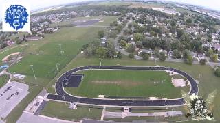 Drone Fly Over At Washington Court House School [upl. by Nipsirc136]