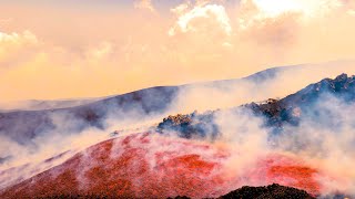 Volcano eruption Etna Attività Effusiva 29 maggio 2022 [upl. by Pedrotti]