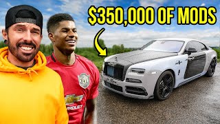 MARCUS RASHFORD SPENT THOUSANDS MODIFYING HIS ROLLS ROYCE  NOW I HAVE TO DO THE SAME [upl. by Oeak]