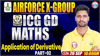 Airforce X Group Classes 2024  ICG GD Maths Practice Set  Maths By Vishal Sir [upl. by Riane617]