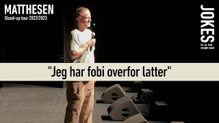 quotJeg har fobi overfor latterquot  Anders Matthesen [upl. by Sidonnie969]