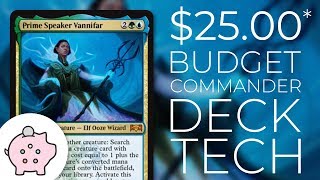 Prime Speaker Vannifar  EDH Budget Deck Tech 25  Combo  Magic the Gathering  Commander [upl. by Irmo]