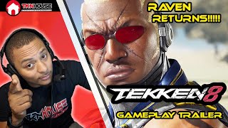 Raven IS BACK  Tekken 8 Raven Trailer Review [upl. by Annoik]