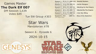 Star Wars S06E06  Mandalorian  78  Season 6  The Rebellion  The Taking of the Black Ice Part 1 [upl. by Isabeau]