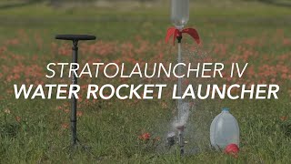 StratoLauncher IV Series water rocket launcher [upl. by Nyleda]