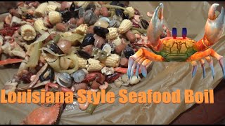 Louisiana Style Seafood Boil Recipe 2020 [upl. by Airrej]