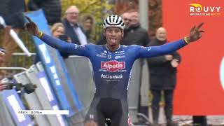 Highlights 2022 UCI Cyclocross World Cup Hulst  Elite Men [upl. by Hteb]