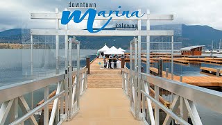 Downtown Marina in Kelowna British Columbia [upl. by Llemart859]