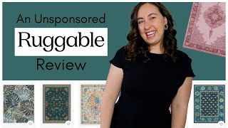 Brutally Honest Ruggable Review  Washable Rugs  Cushioned Rug Pad [upl. by Ardnola]