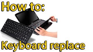 Keyboard replacement Lenovo B590 [upl. by Tan]