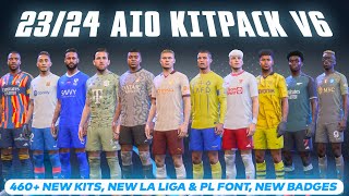 2324 AIO Kits Mod For FIFA 23 V6  New Fonts amp Badges TU171 [upl. by Grete]