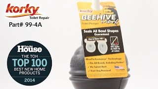 BEEHIVE Max Toilet Plunger by Korky [upl. by Emoreg]