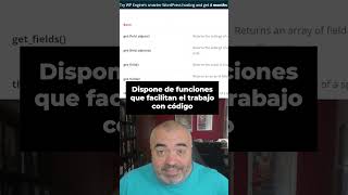 ¿Qué me parece ACF Advanced Custom Fields para WordPress [upl. by Zinah20]