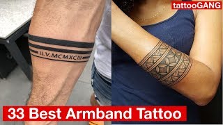 33 Best Armband Tattoo Designs [upl. by Aivataj247]