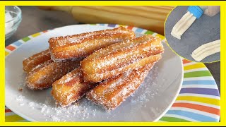 Como hacer una CHURRERA CASERA y cocinar unos deliciosos CHURROS ¡¡ [upl. by Marthe]