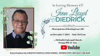 Ivan Diedricks Thanksgiving Service [upl. by Esertap]