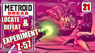 Metroid Dread  Locate amp Defeat Experiment No Z57 in Cataris  Gameplay Walkthrough Part 21 [upl. by Eizus]