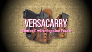 Versacarry 32113 Element with Mag Pouch IWB Holster Review  Buyer Be Aware [upl. by Navarro]