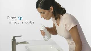 How to Use the Waterpik™ Pearl Cordless Water Flosser [upl. by Cammie]