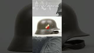 Standardstahlhelme der Wehrmacht reenactment ww2 ausrüstung shorts [upl. by Ainot]