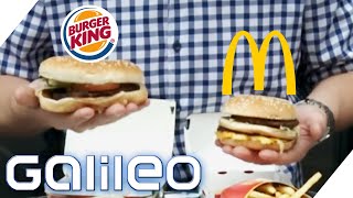 McDonald’s vs Burger King  Wer gewinnt das Duell der Fast Food Giganten  Galileo [upl. by Miru605]