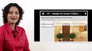 HP Deskjet Ink Advantage K209g  Install Driver Windows  Preview [upl. by Dhiren494]