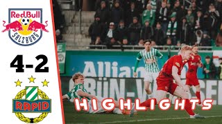 Red Bull Salzburg vs SK Rapid Wien 42 Highlights Goal 4 Austrian Bundesliga 20222023 [upl. by Airda]