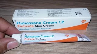 Flutivate skin Cream  Fluticasone cream review in Hindi [upl. by Ydnir850]