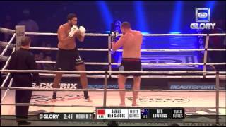 GLORY 12 New York Jamal Ben Saddik vs Ben Edwards [upl. by Honan]