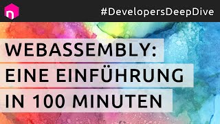 WebAssembly WASM lernen Eine Einführung in 100 Minuten  deutsch [upl. by Hpeseoj]