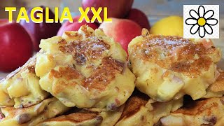 XXL MELE e YOGURT GRECO con RICOTTA DOLCETTI DI MELE SENZA FRIGGERE SENZA FORNO dolci di mele [upl. by Nadabas756]