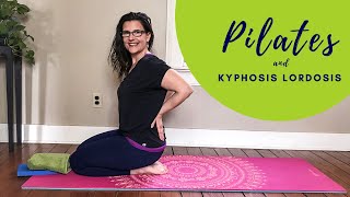 HOW PILATES CAN HELP KYPHOSIS LORDOSIS POSTURE [upl. by Shipley677]