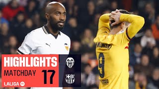 Resumen de Valencia CF vs FC Barcelona 14 [upl. by Essinger593]