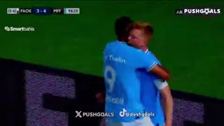 Anders Christiansen Goal PAOK Vs Malmö 34 All Goals Results Extended Highlights [upl. by Yecats]