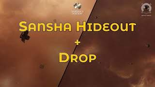 Sansha Hideout and Drop  Eve Online Exploration Guide [upl. by Aihsital]