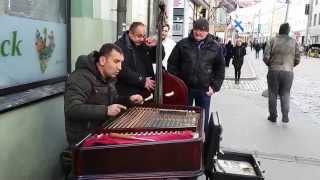 Cimbalom Player on the streets of Tallinn Old Town [upl. by Rutherford]