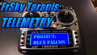 Taranis X9D Setting Up Telemetry [upl. by Asirrom]