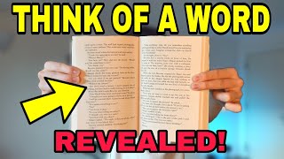 Magic Tutorial  Any book any page NO force [upl. by Naillimixam]