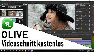 Videos kostenlos schneiden mit Olive  Programm Einführung Deutsch [upl. by Silado]