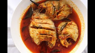 Karimeen Curry l കരിമീൻ തിളപ്പിച്ചത് l Karimeen Thilappichathu [upl. by Kimball]